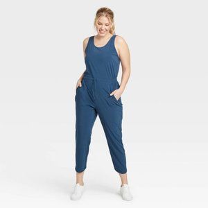 ALL IN MOTION WOMEN STRETCH & SLEEVELESS JUMPSUIT